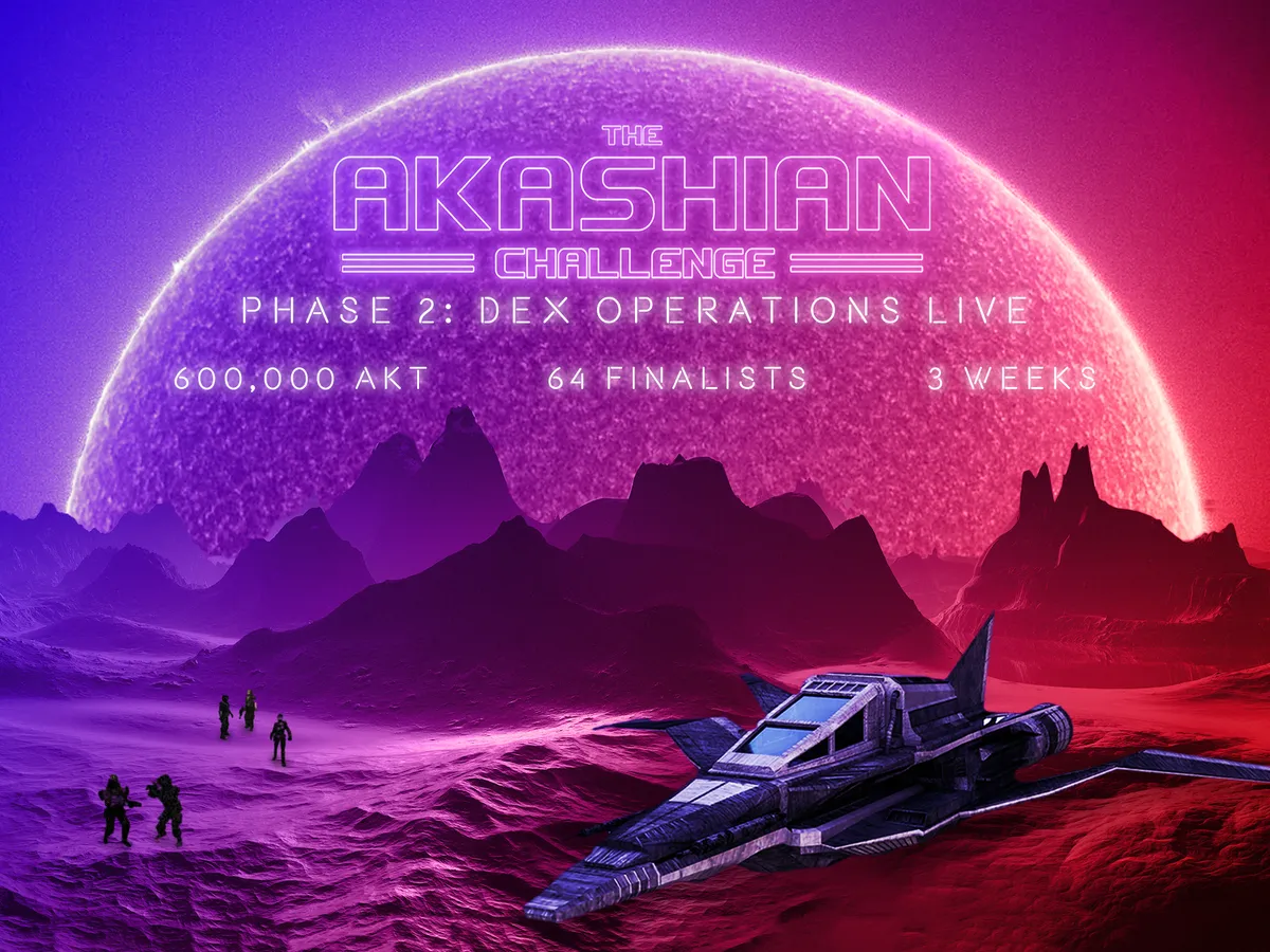 banner image for the post The Akashian Challenge Phase 2 is LIVE!