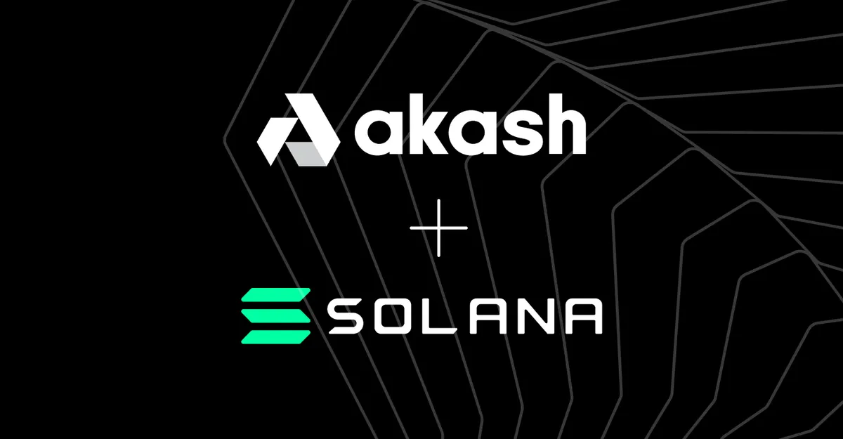 banner image for the post Akash Partners with Solana to Bring Web-Scale Smart Contracts to Supercloud